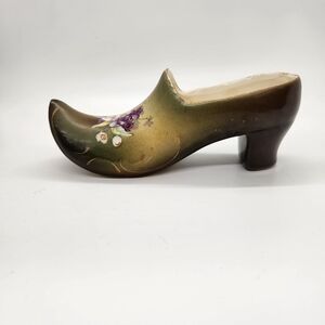 Vintage ceramic Dutch style shoe